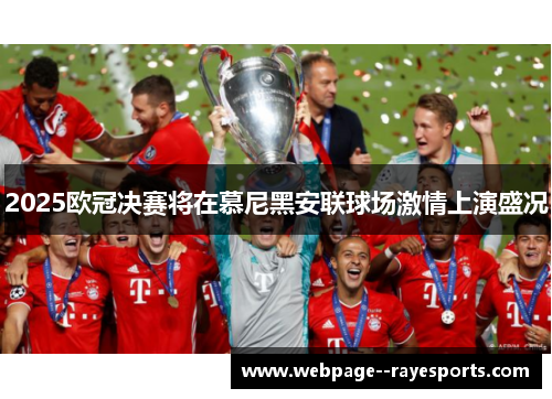 2025欧冠决赛将在慕尼黑安联球场激情上演盛况
