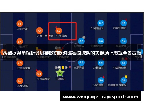 从数据视角解析登贝莱欧协联对阵德国球队的关键场上表现全景贡献 从数据视角解析登贝莱欧协联对阵德国球队的关键场上表现全景贡献